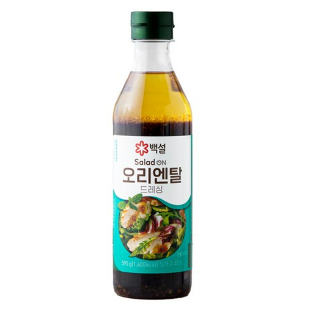 백설 오리엔탈 드레싱, 595g, 3개 : 수수플렉스