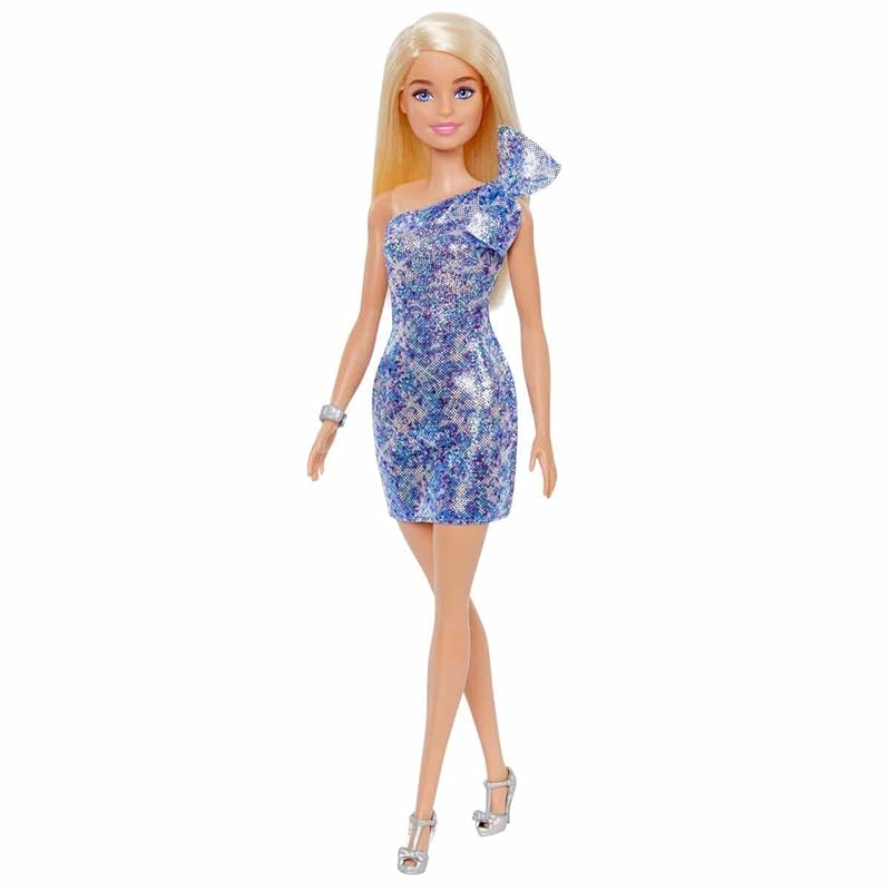 바비(Barbie) 반짝반짝 바비 블루 옷 갈아입히기 인형 3세 GRB32 : 요로즈토끼