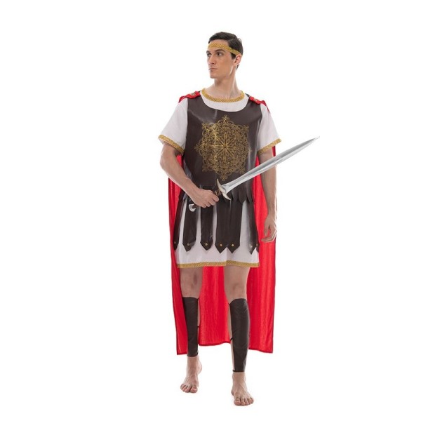 남자의 고급스러운 로마 군인 의상 코스프레 중세 로얄 나이트 성인 할로윈 카니발 부활절 Purim 멋진 드레스 : 하루새싹