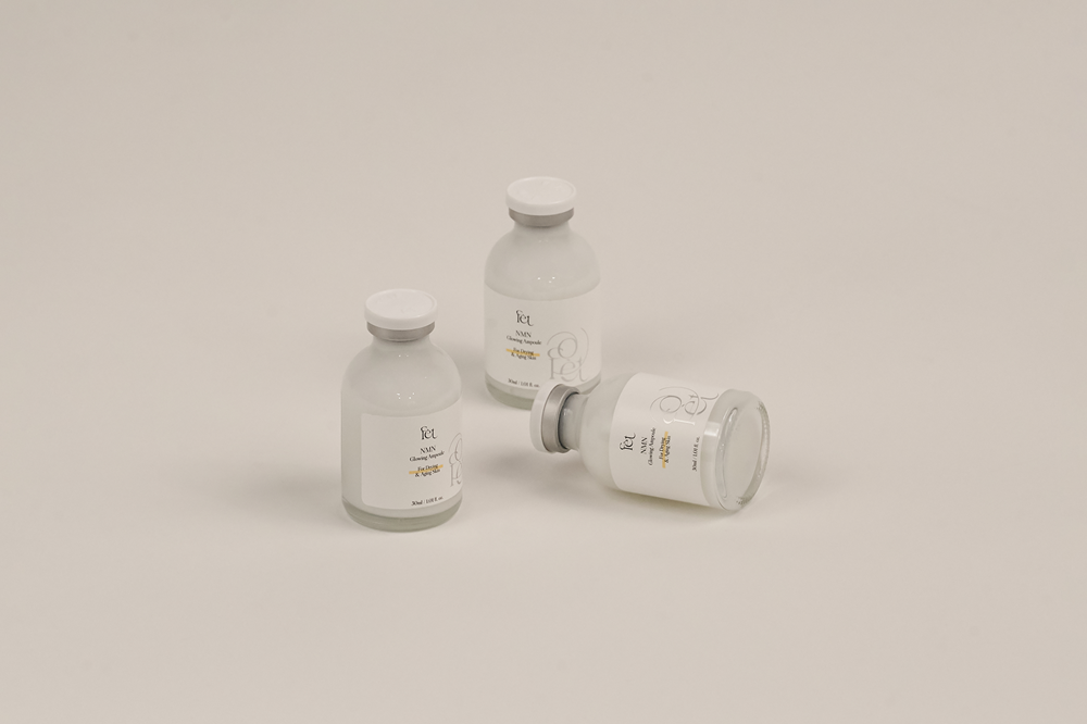 [맞춤형화장품] FET 에프이티 NMN 엔엠엔 PDRN 엑소좀 글로잉 앰플 30ml : 뽀에따