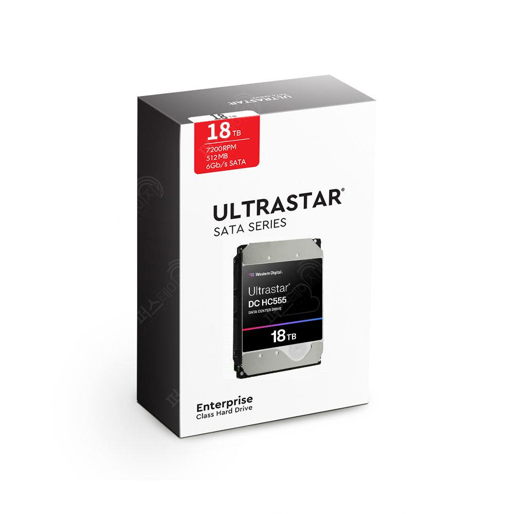 WD Ultrastar 18TB DC HC555 WUH722018CLE6L4 (5 Pack) 3년 보증 : 퍼스테이지 Mall