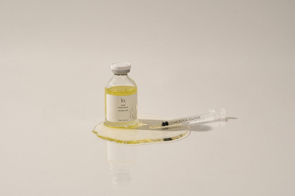 [맞춤형화장품] FET 에프이티 NMN 엔엠엔 카밍 앰플 30ml : 뽀에따