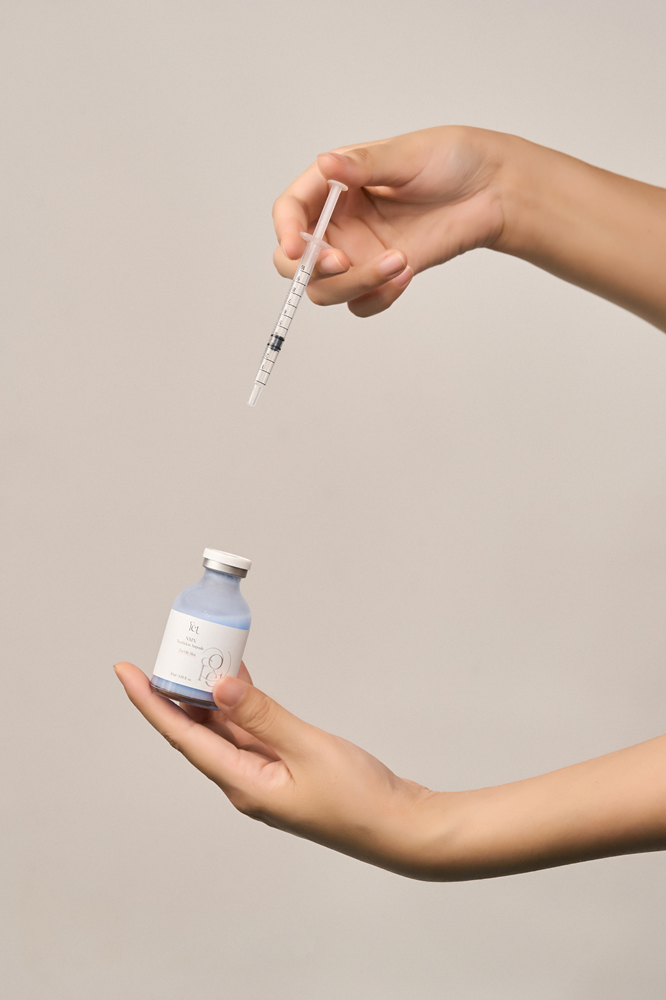 [맞춤형화장품] FET 에프이티 NMN 엔엠엔 트러블리스 앰플 30ml : 뽀에따