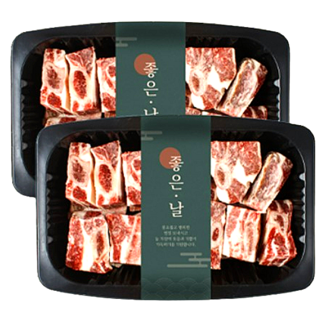 웰던푸드 국내산 찜갈비 1kg 2팩 : 엘로컴