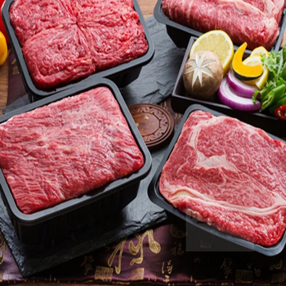 대관령한우 럭셔리 2호2.4kg 고급선물세트 명절선물세트 안전한먹거리 쇠고기 맛있는한우 : 다잇소추천샵