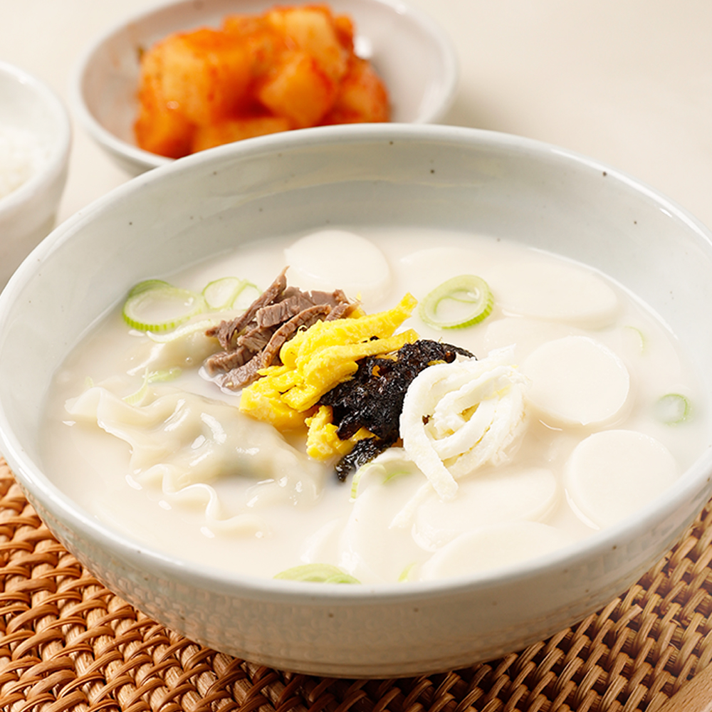 참도깨비 Pick 부산양정 맛집 초원농원 설렁탕 아기 한우 사골 곰탕 500g 1팩 고기포함 : 참도깨비