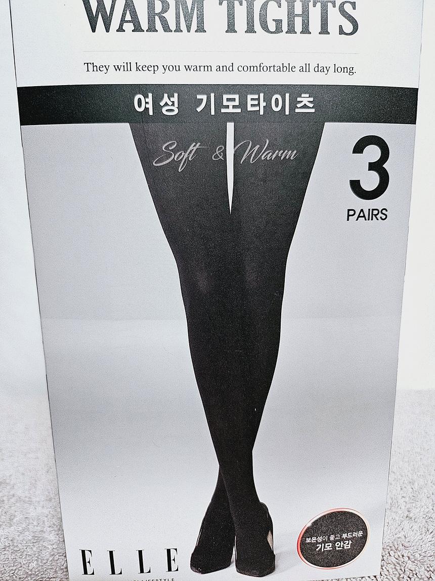 엘르 여성 기모타이즈 3족 : 뉴욕편의점