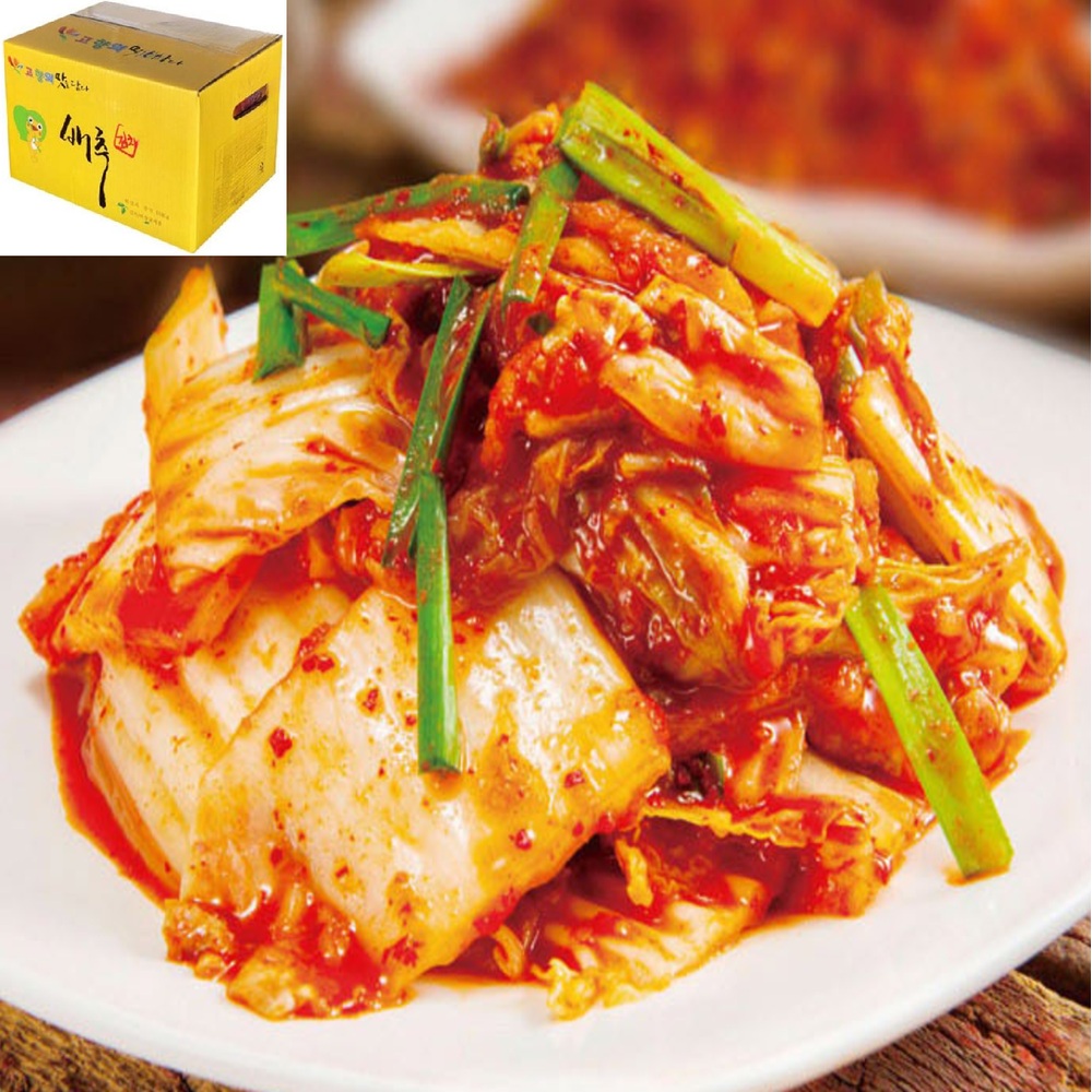 파로스 아이스팩 고향 맛 김치 10kg 1박스 포기김치 + 아이스팩 10kg 1박스 : 파로스웨이