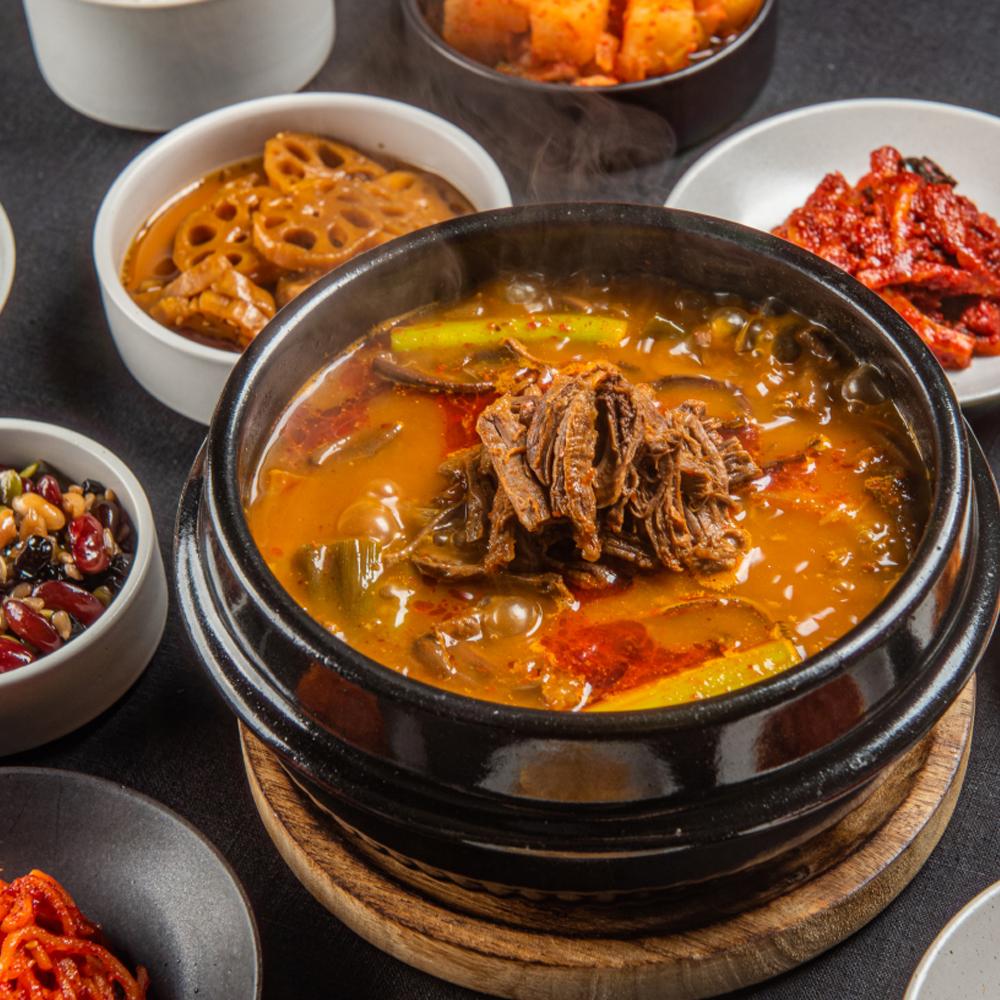 우진식품 육개장 600g / 건더기 한가득 푸짐한 사골 육개장 : 정성예찬