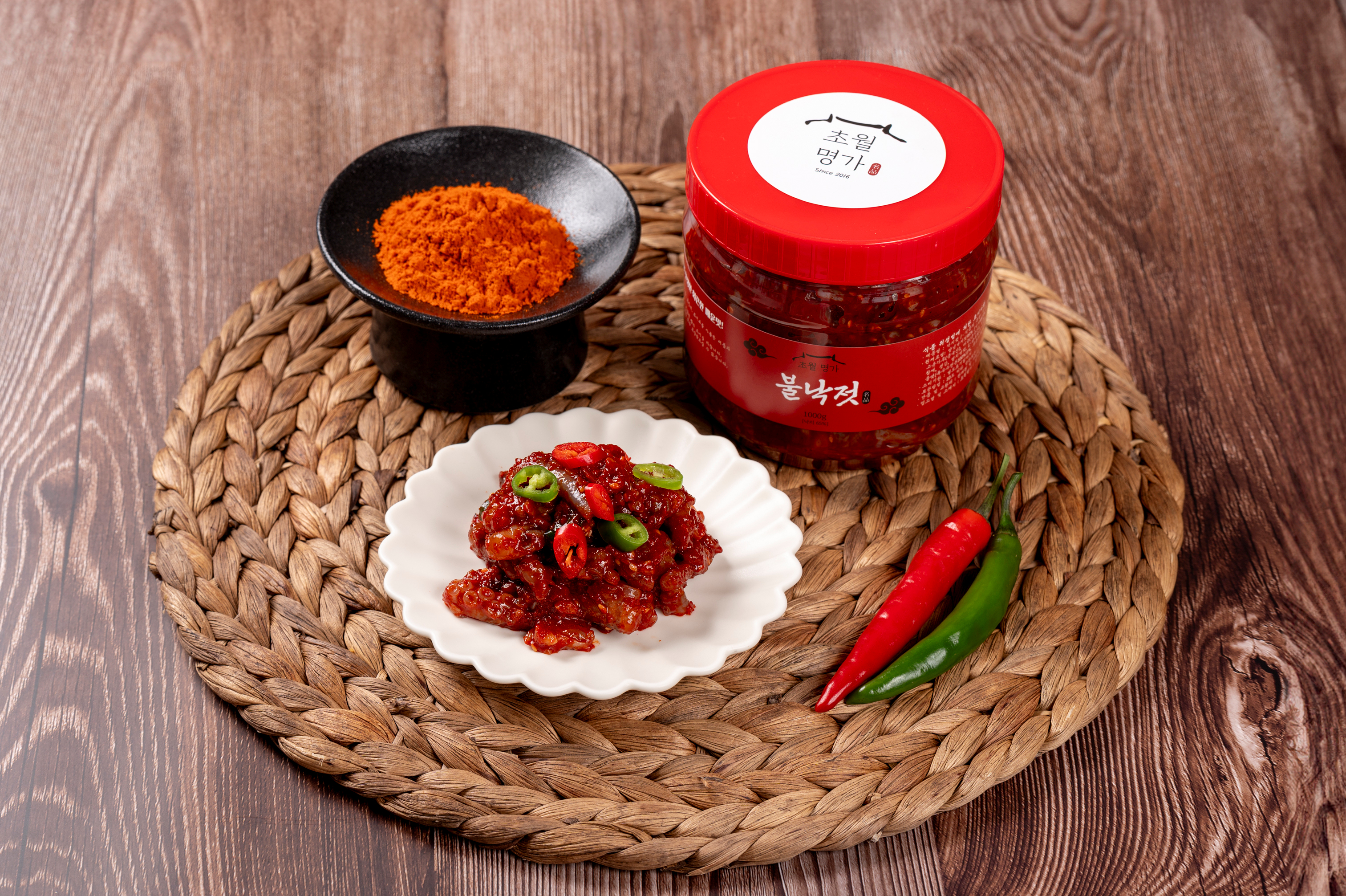 화끈하게 매운 S급 명품 낙지 불낙젓 500g/1kg : 초월명가