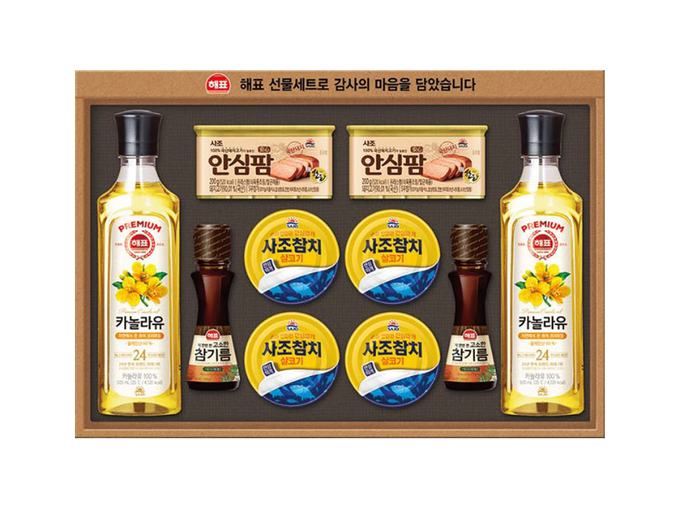 사조 해표 안심특선 88호 선물세트 햄세트 참치선물+쇼핑백포함 : 월드랜드