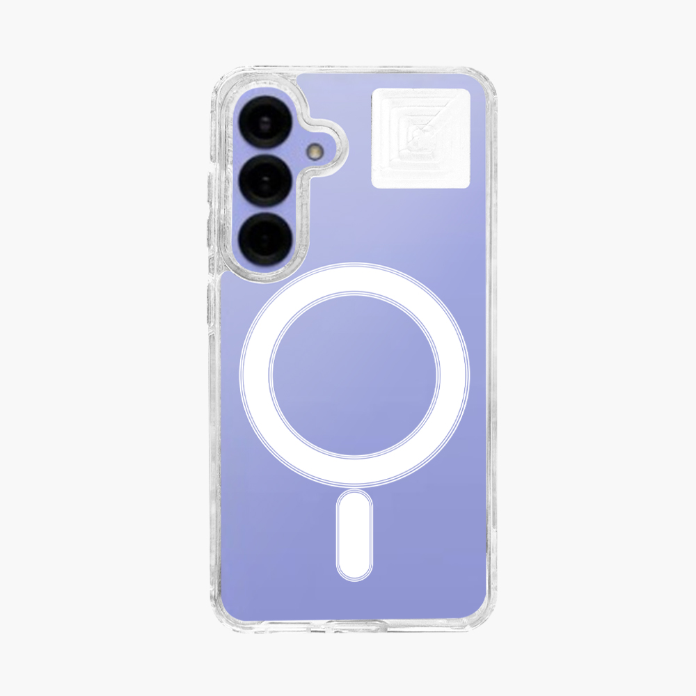 갤럭시 S25 도어락 맥세이프 자석 핸드폰 투명 케이스 RFID : 픽스 글로벌