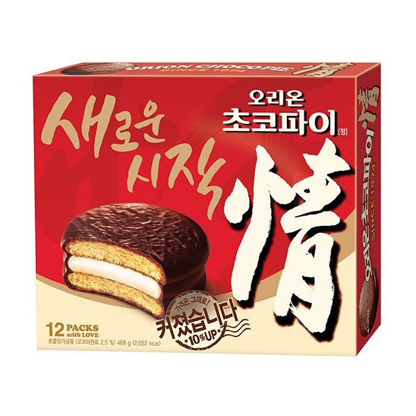 오리온 초코파이 12개입 과자 : 더커피 주식회사