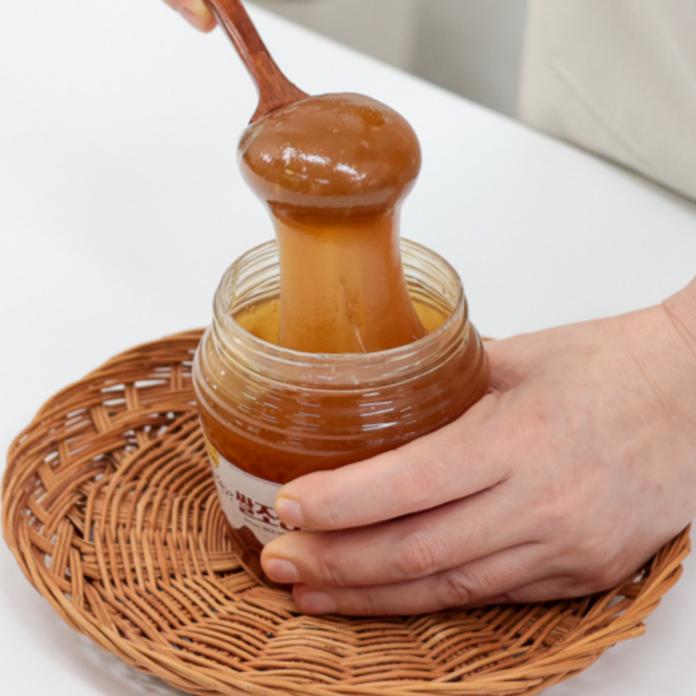 국산 쌀조청 수제 순창 쌀엿 1kg 무첨가 효능 옛날조청 : 순창고추장마을