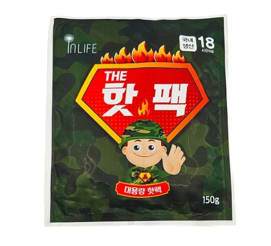 인라이프 대용량 포켓용 핫팩 150g 30개 : 바지런하다