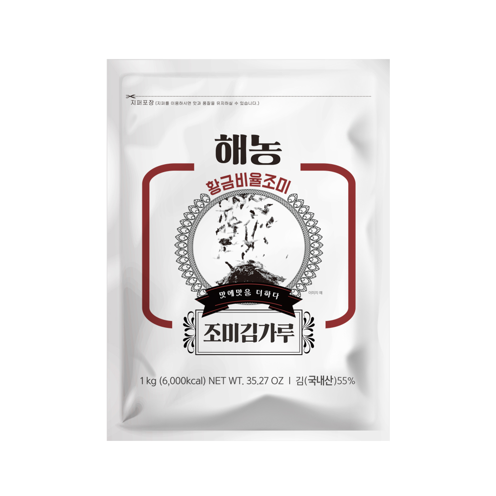 해농 황금비율 조미 김가루 1kg  6봉 업소용 대용량 국내산김 : 주식회사 해농