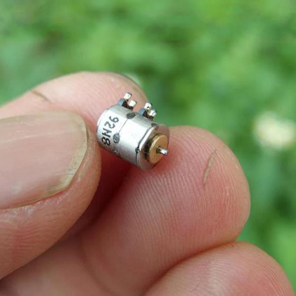 시안무역 초소형 정밀 스테퍼 모터 미니 2 상 4 선 DC 5V 4.7mm : 시안트레이딩