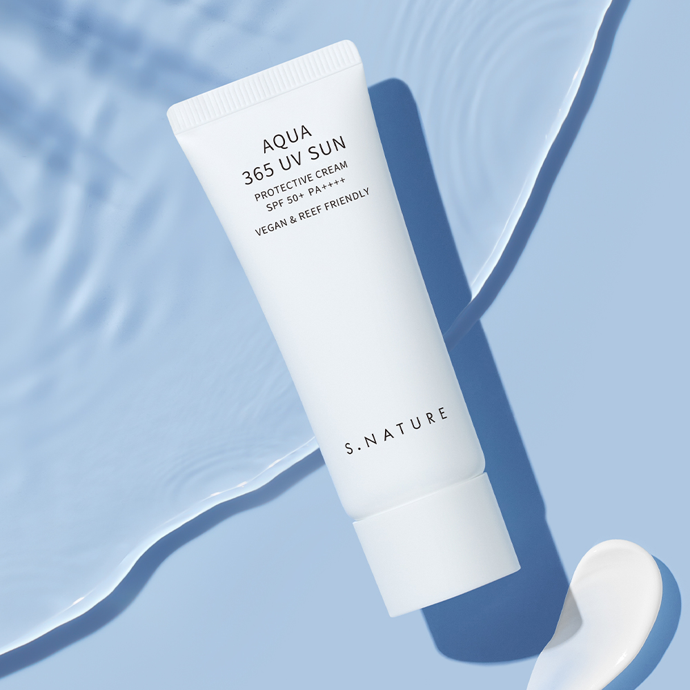 에스네이처 아쿠아 365 유브이 선크림 40ml (SPF 50+ PA++++) : 에스네이처