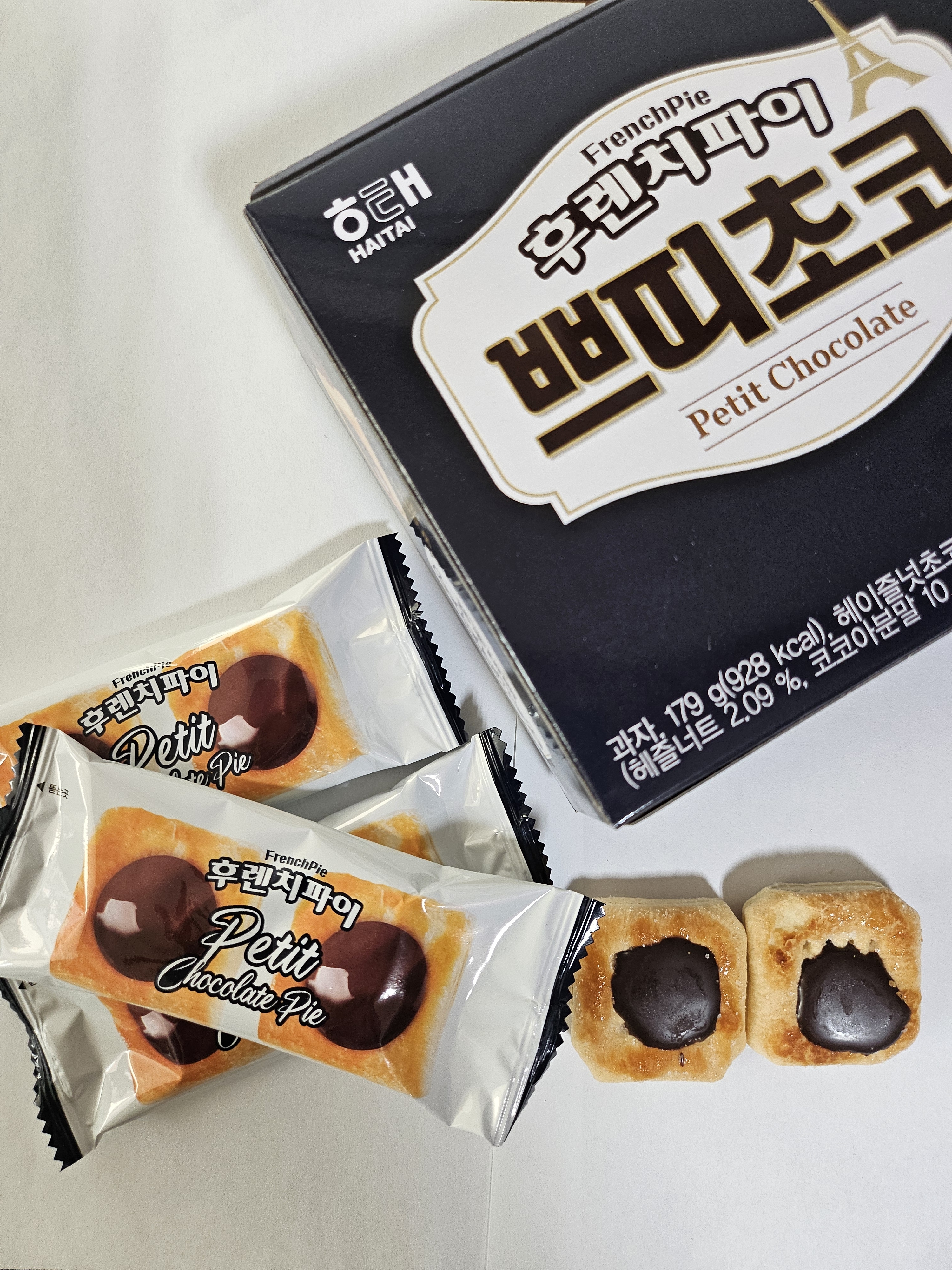 해태 후렌치파이 쁘띠초코 179g : 소용마켓