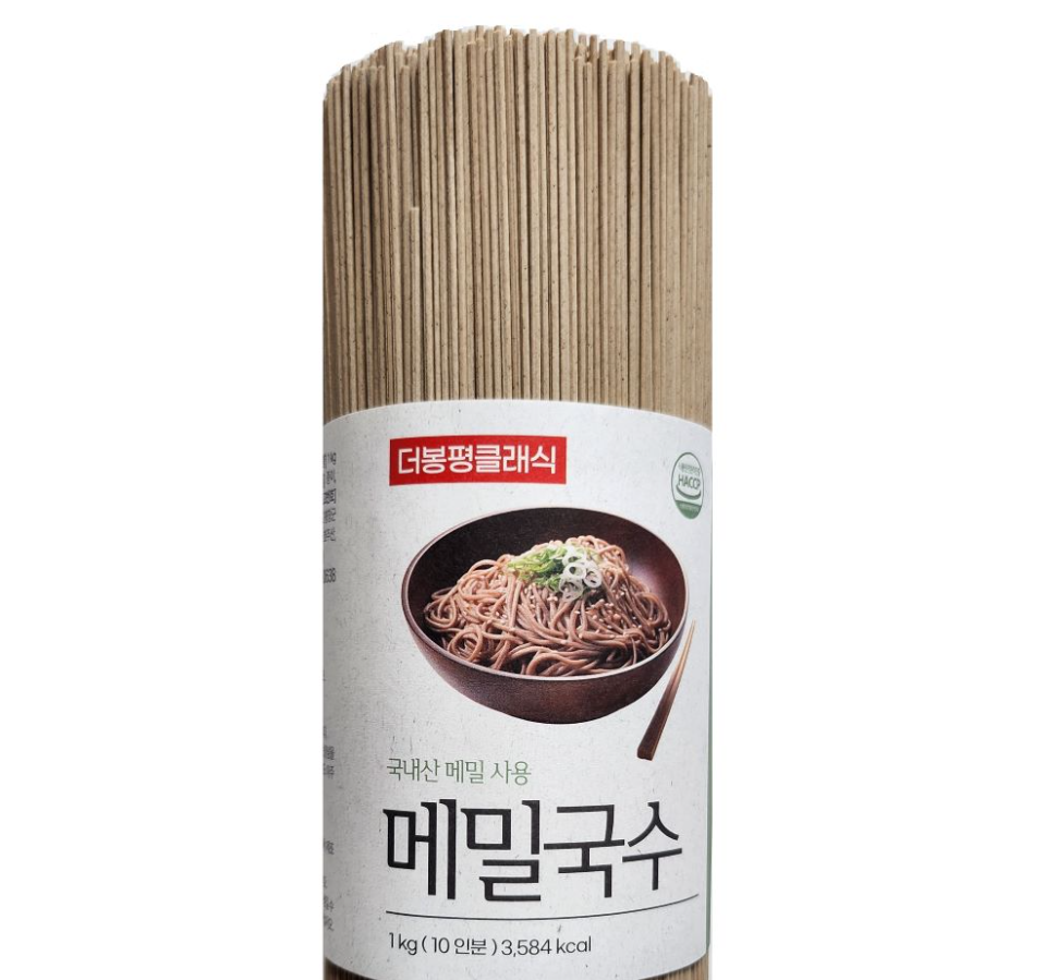 더봉평클래식 봉평메밀면 메밀막국수 생면 비빔 모밀국수 소바 : 꽁 지 마 켓