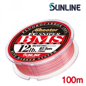 선라인 FC 스나이퍼 BMS 아자야카 카본라인 배스 100M 10lb : 임빠따피싱