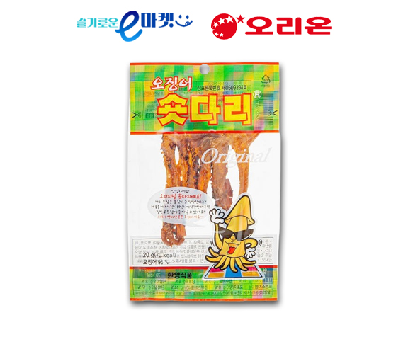 한양식품 오징어숏다리 20g, 1개 : 슬기로운 e마켓