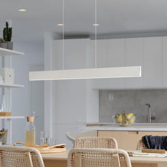 식탁등 LED 켈리라인 60W 2Color 펜던트 일자 식탁조명 주방등 : 제일조명 공식스토어