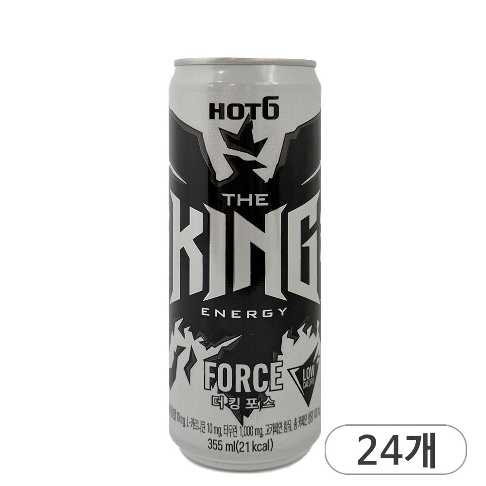 핫식스 더킹 포스 355ml x 24개 에너지드링크 캔음료 탄산음료 : 주식회사 대일유통