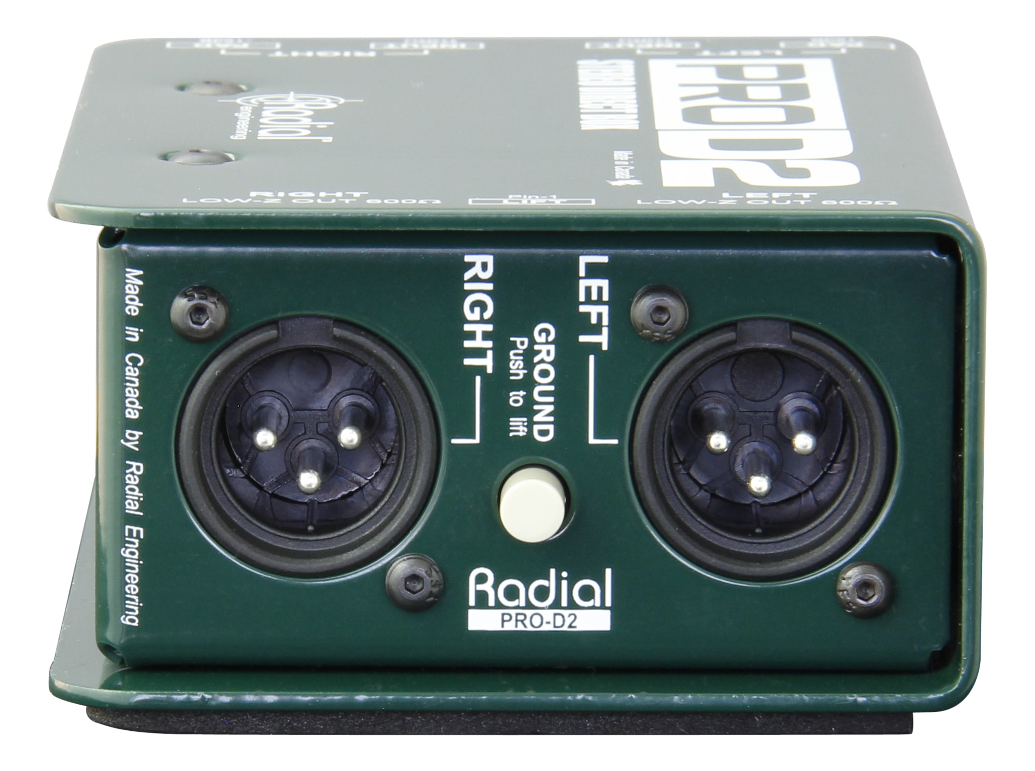RADIAL PRO D2 DI Box 레디알 스테레오 패시브 다이렉트 박스 DI 박스 : 작곡가의 미디가게