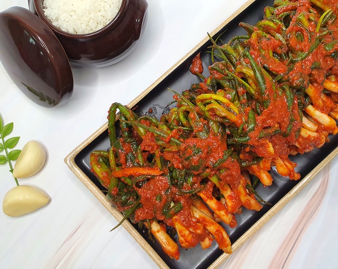 전라도 김치명가에서 만든 국내산 건채담 파김치 1kg : 원푸드 도매마켓