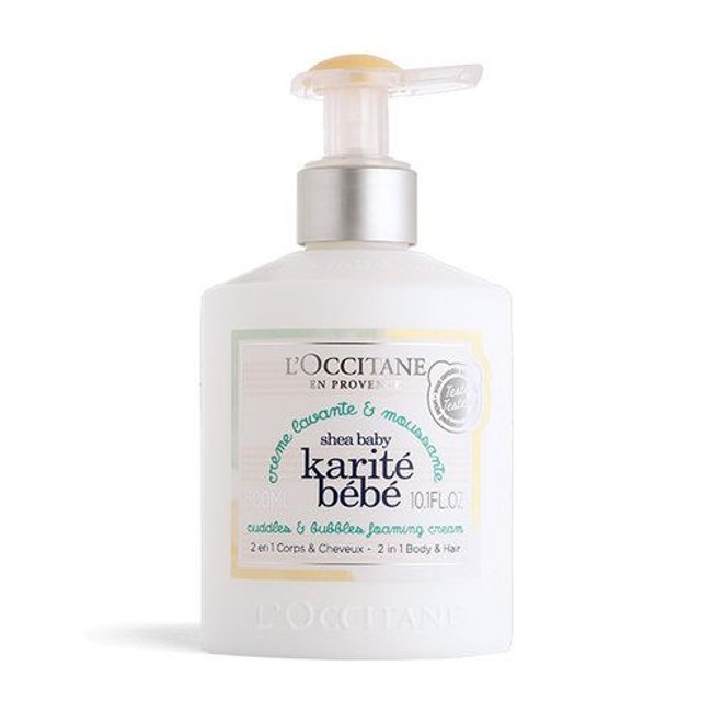 록시땅 시어 베이비 커들 앤 버블 포밍 크림 300ml : 모던 뷰티