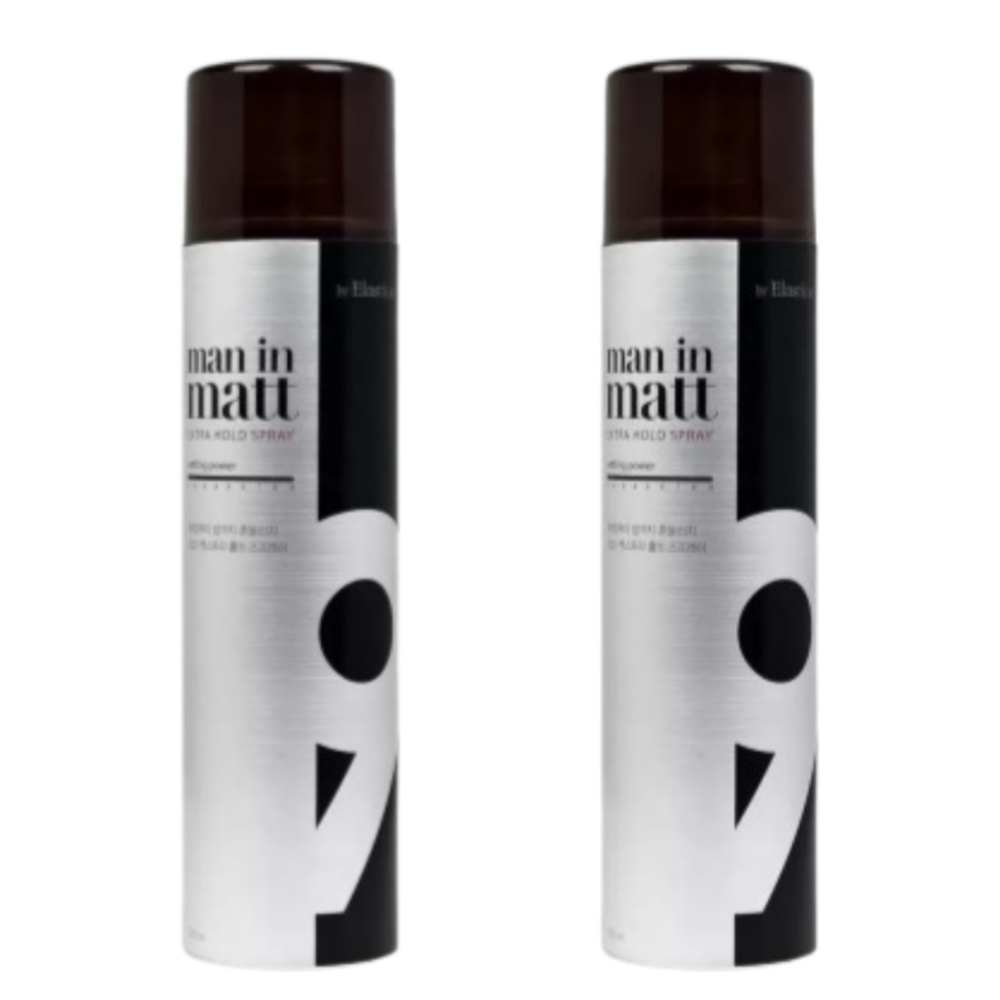 엘라스틴 맨인매트 헤어 스프레이 200ml x 2개 : 더베러나은