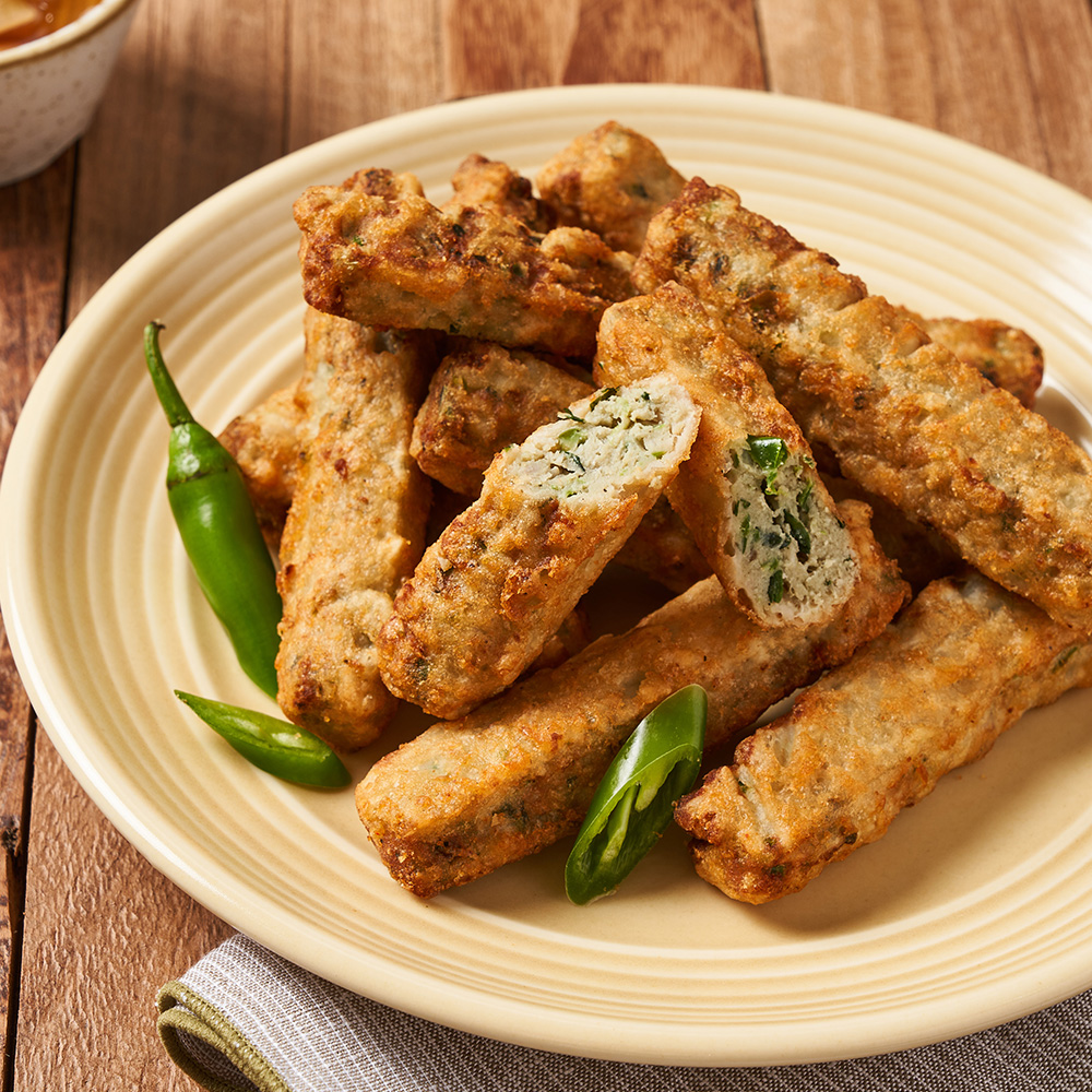 [폭삭깍았수다] 청년다방 깻잎고추튀김 300g 청년다방 맛집 (소비기한 25.09.30~) : LF Food