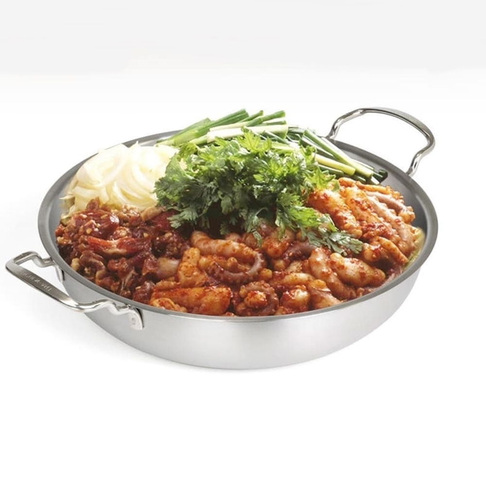 갈치조림냄비 소불고기전골냄비 불고기 수육 인덕션전용 그릇 : 왕고