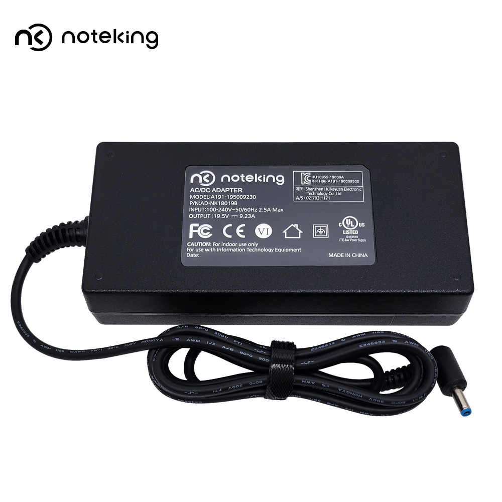 노트킹 정품 어댑터 충전기 AD-NK18019B 19.5V 9.23A 180W 외경 4.5mm 내경 3.0mm : 노트옵션