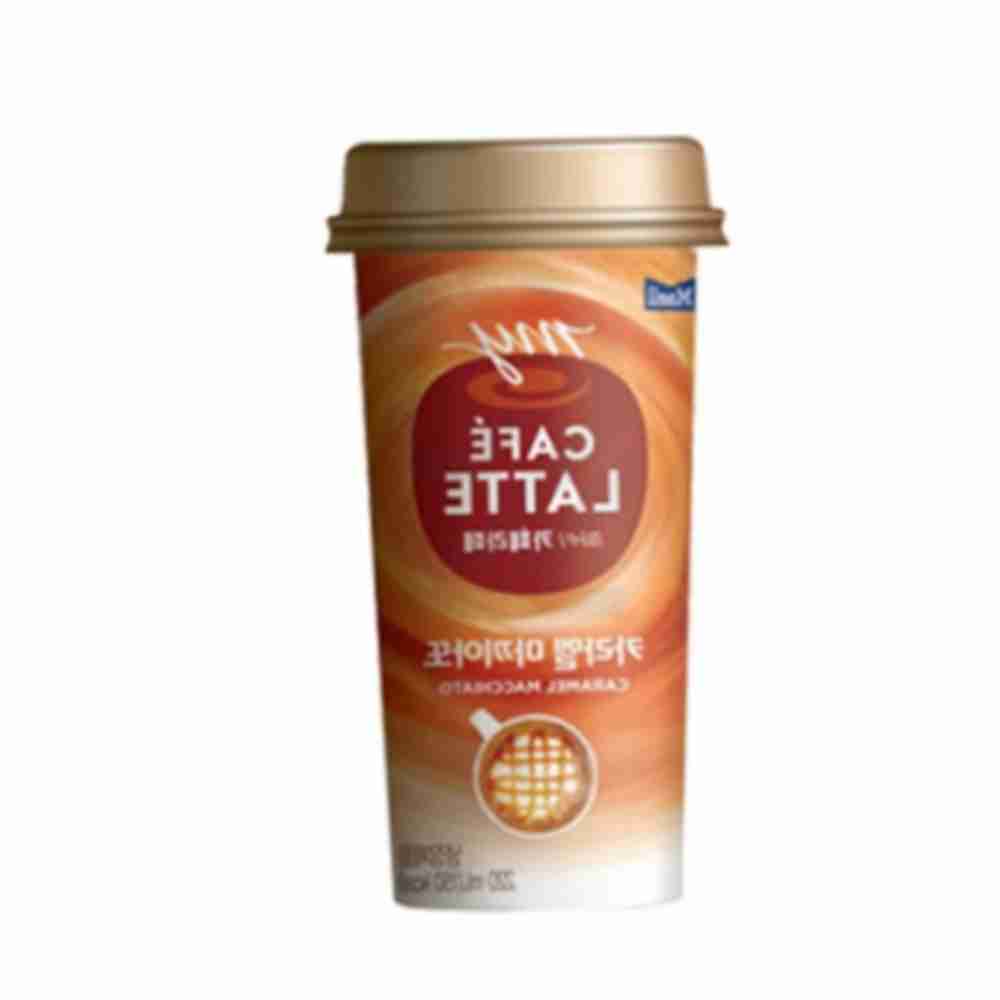 밤끝 매일 카페라떼 220ml 카라멜마끼아또 팩 10개입 사무실커피 까페라떼 : 밤끝샵