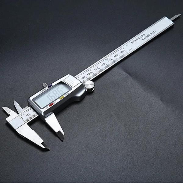 스테인레스 스틸 디지털 켈리퍼 측정 도구, 버니어 캘리퍼스, 6 인치, 150mm : 알파  글로벌