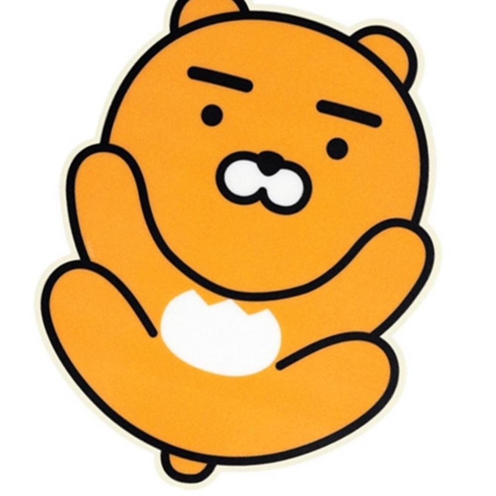 카카오 형태 마우스패드 라이언 박스(100개입) : 태영 마트