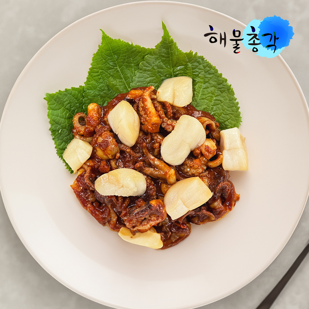쭈꾸미 쭈꾸미볶음 통관자 쭈꾸미명가 450g : 해물총각