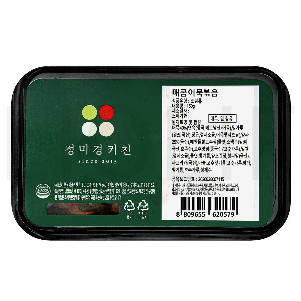 정미경키친 매콤어묵볶음 150g 1개 : SUPER SALE