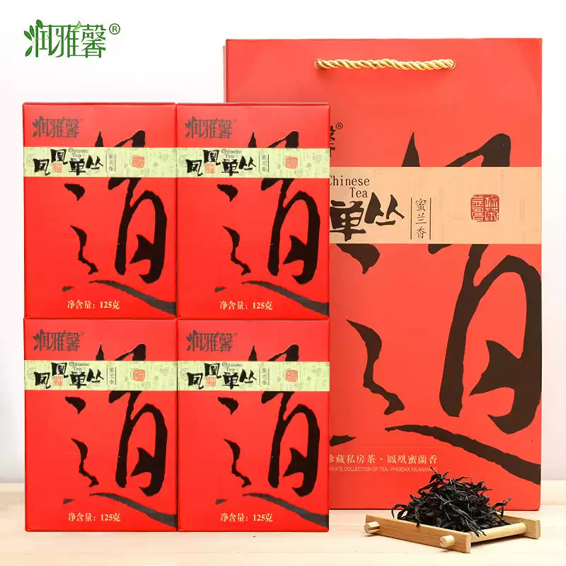 [4-101] 윤아형 봉황단총 밀란향 광동 조주 특산 우롱차 오룡차 산차 125g x 4 by 영총차창 : 운남상회 티다차이