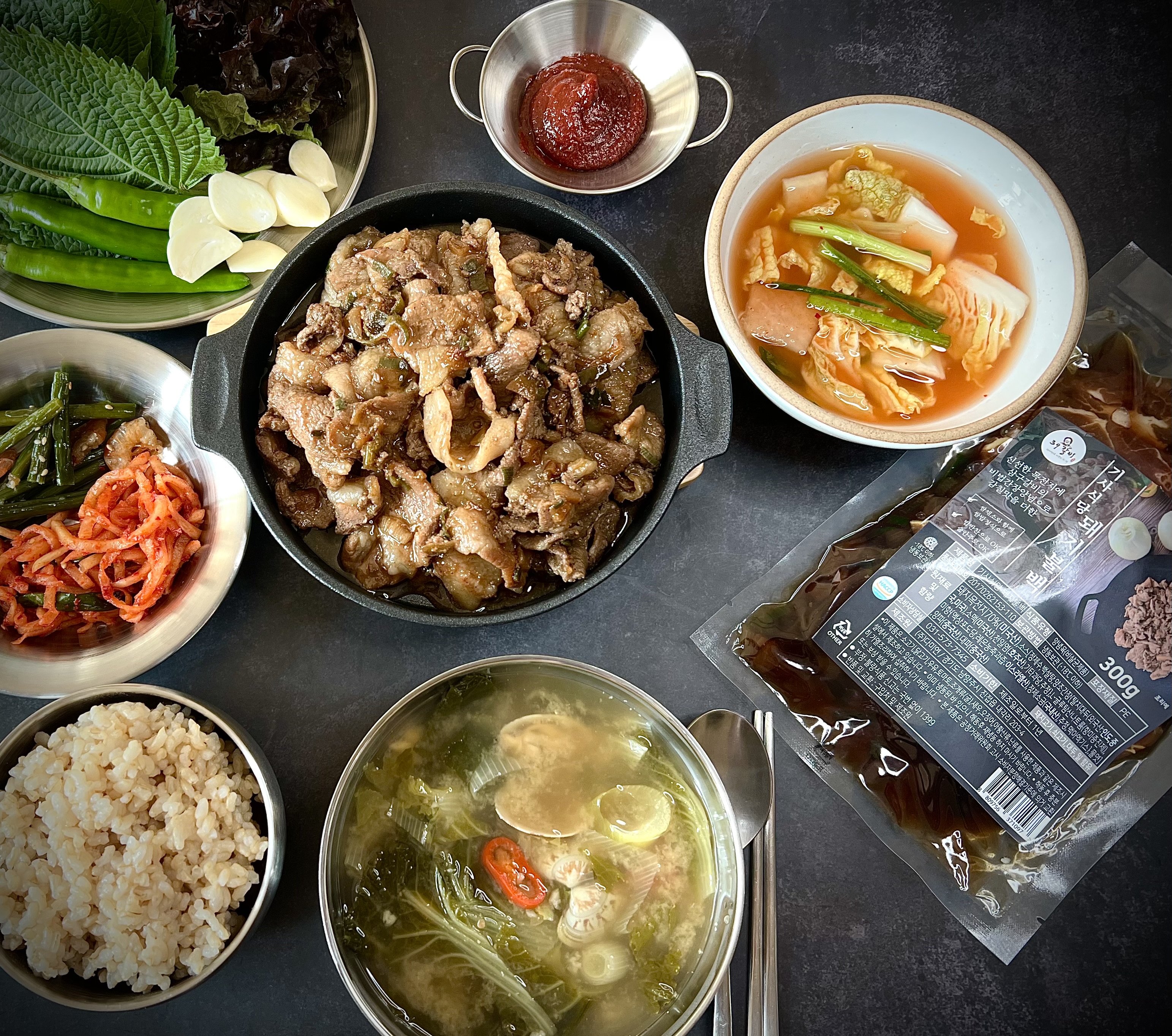기사식당 돼지불백 300g : 39갈비