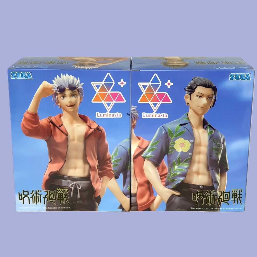 [2종세트] 세가 루미나스타 주술회전 멘소레 고조 사토루 게토 스구루 피규어 : 토이아트 스토어