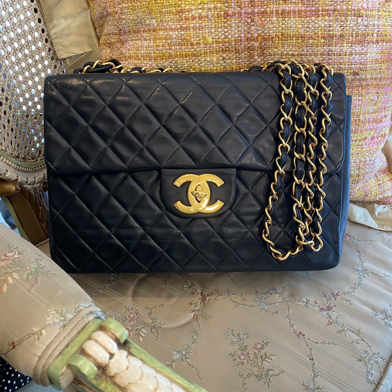 [중고명품 미엘르] Chanel 클래식 플랩 점보 체인백 : 메종드미엘르