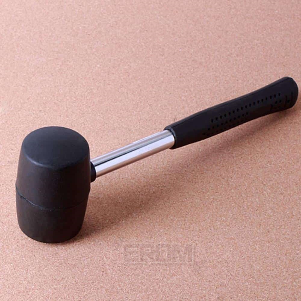 EROM 500g 고무망치 강화마루고무망치 가죽공예공구 : 썸띵데어