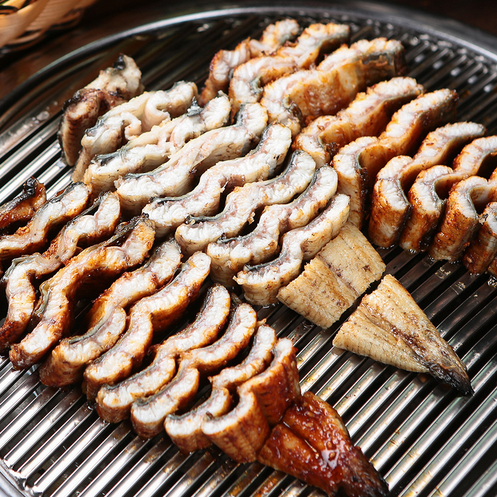 HACCP 국내가공 특품 자포니카종 민물장어(특대) 1.2kg 1마리 양념소스 2종 포함 : 미다몰