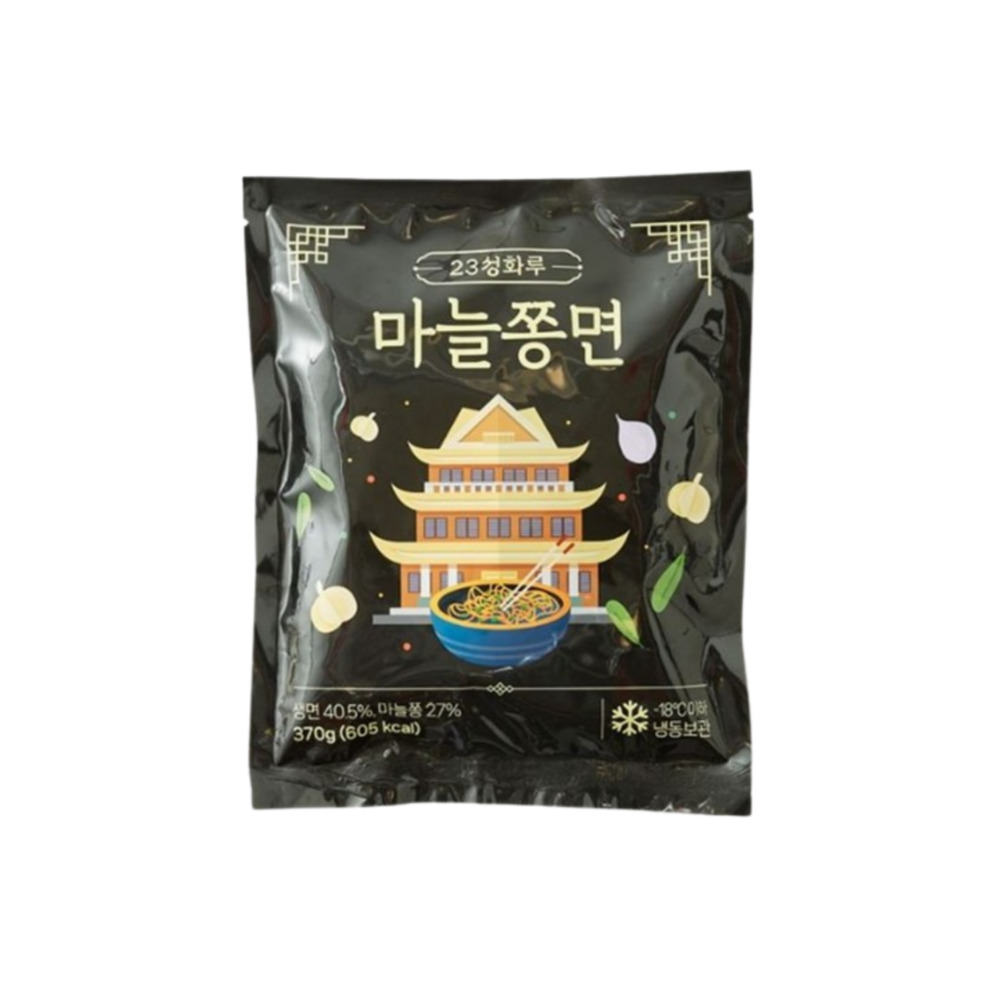 고객감사이벤트!!  23성화루 마늘쫑면 370g : 한끼연구소샵