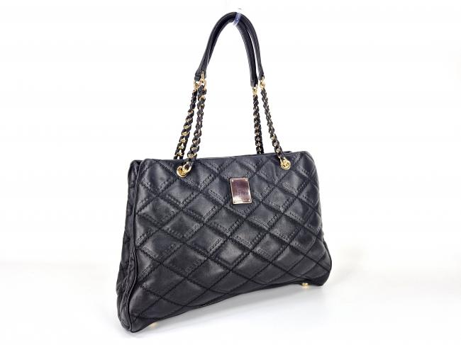 (ANNE KLEIN)앤클라인 퀼팅 데일리백 체인 금장 스타일링 토트백 포멀백 숄더백 : 빈티지 코코