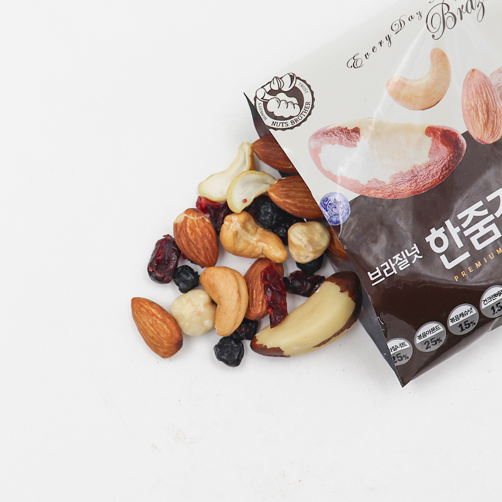 브라질너트 한줌견과 낱봉 60봉 110봉 하루견과 : 너츠브라더