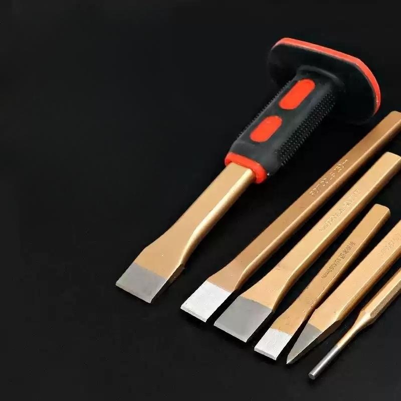 돌 깨는 공구 정 석공 끌 치즐 함마 조각 펀치 채석 원통형 펀치(5x10x150MM) : 글로벌쿵치따치